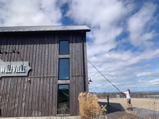 Commercial building cleaning service